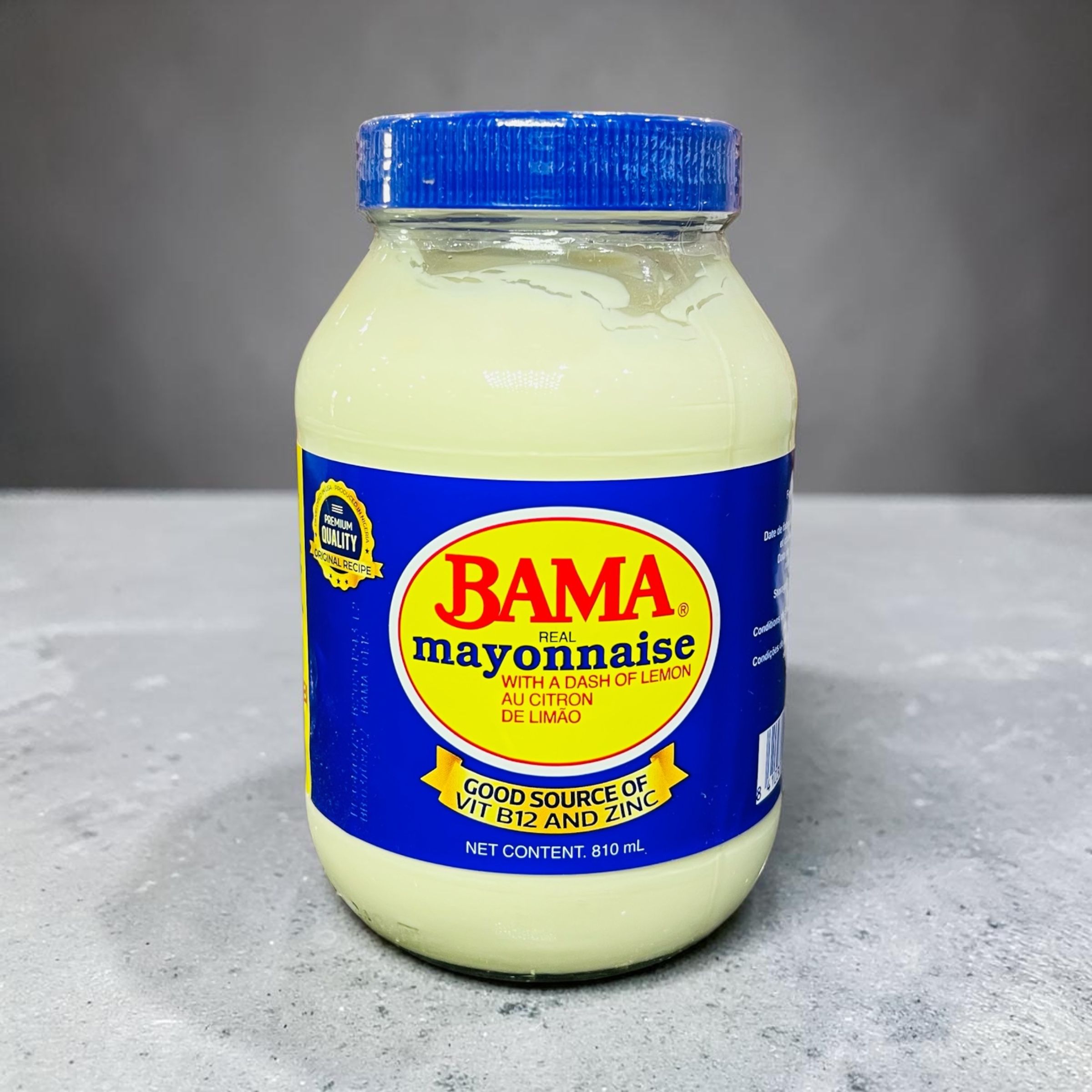BAMA REAL MAYONNAISE 810ML